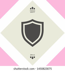 Shield. Protection icon. Graphic elements for your design
