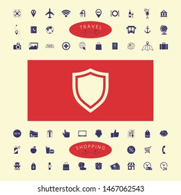 Shield. Protection icon. Graphic elements for your design