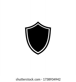 Icono de protección de escudo Ilustración vectorial