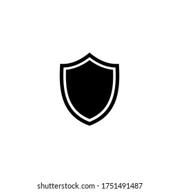 Vektorgrafik-Symbol für den Schutz des Schildes