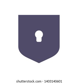 Shield Protection Icon Vector Illustration