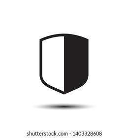 Shield Protection Icon Vector Illustration