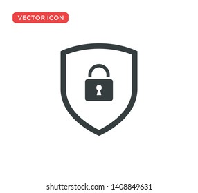 Shield Protection Icon Vector Illustration Design