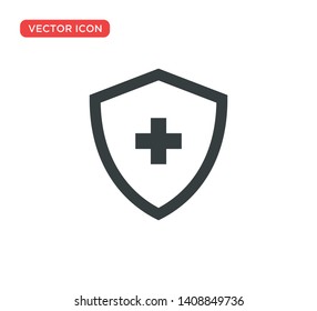 Shield Protection Icon Vector Illustration Design