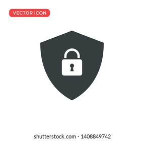 Shield Protection Icon Vector Illustration Design