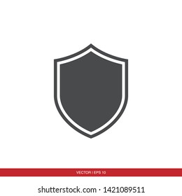 Shield Protection Icon Vector Illustration - Vector