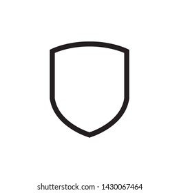 shield protection icon vector illustration