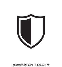 shield protection icon vector illustration