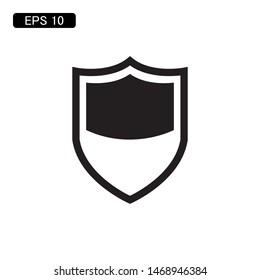 shield protection icon vector illustration