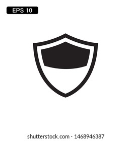 shield protection icon vector illustration