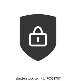 Shield Protection Icon Vector Illustration