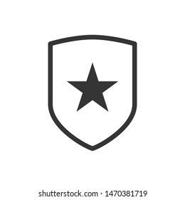 Shield Protection Icon Vector Illustration