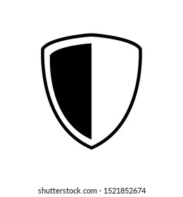 Shield Protection Icon Vector Illustration