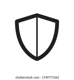 Shield Protection Icon Vector Illustration Design