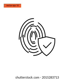 Shield protection icon vector illustration design