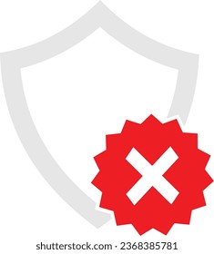 shield protection icon vector illustration
