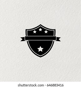 Shield protection icon. vector illustration