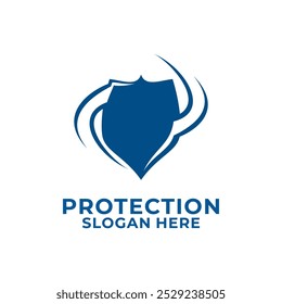 Ícone do logotipo de proteção contra escudos Design Vetor, Guard e Shield Logo Design Template