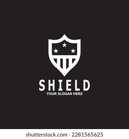 Shield Protection Logo Vector Illustration