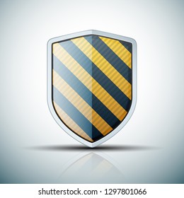 Shield Protection sign illustration