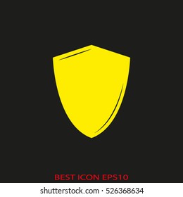shield, protection, vector icon, eps10