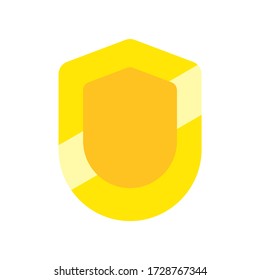 shield protector icon, illustration vector. suitable for many purposes.