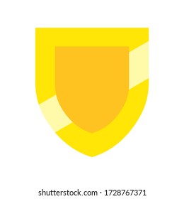 shield protector icon, illustration vector. suitable for many purposes.