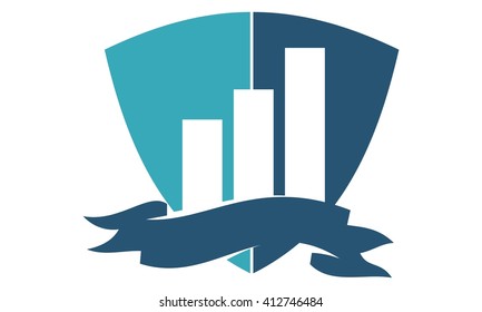 Shield Ribbon Business Logo Template
