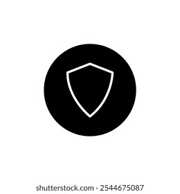 Escudo Seguro Protección de Seguridad Check Tick Simple Minimalista Icon Logo Vector EPS PNG Transparente Sin Fondo Clip Arte 