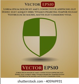 Shield (Safety) icon or symbol