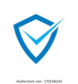 Shield Safety Security System Business Company Vector Logo Design