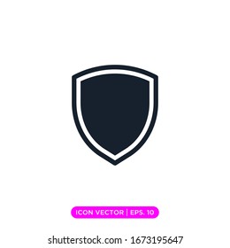 Shield secure icon vector design