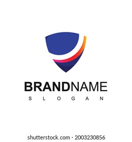 Schild-Secure-Logo, starkes Symbol
