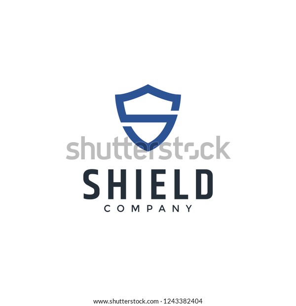 Shield Secure Safe Initial S Logo Stock Vector (Royalty Free ...