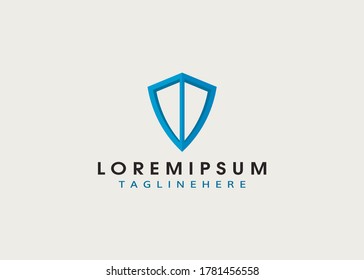 Shield Secure Safe Secret logo design inspiration