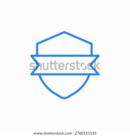 shield security distinction icon sign vector