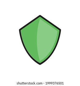 shield, security flat icon vector