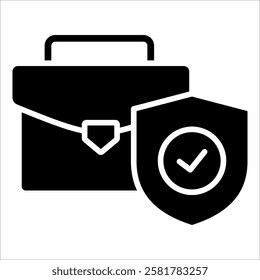 Shield Security Icon Element For Design