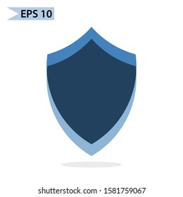 Shield security icon isolated. Protection, safety, password security logo. Firewall access and privacy sign Logo. Vector Illustration.