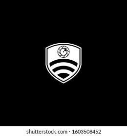 shield security icon logo premium