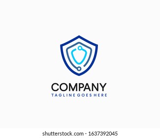 Ant Security Logo 2 Version 2 Stock Vector (Royalty Free) 1359885419