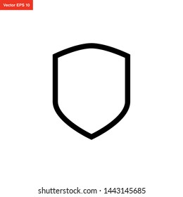 shield security icon vector design