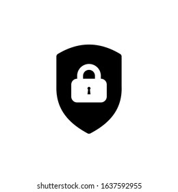 Shield Security Lock Guard Vector Icon