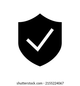 Shield with security lock. Perfect for websites, mobile apps, presentations, infographic. Virus protection concept sign design.