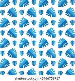Shield Security logical trendy multicolor repeating pattern vector illustration design