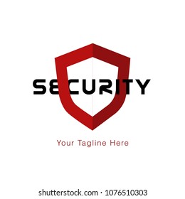 Shield Security logo and company icon vector
