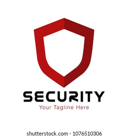 Shield Security logo and company icon vector