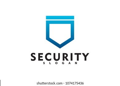 shield security logo company template element