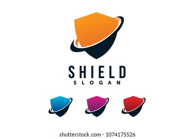 shield security logo company template element
