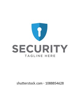 Shield Security Logo Icon Vector Template Stock Vector (Royalty Free ...